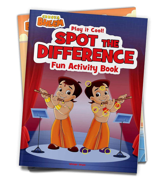 Chhota Bheem - Play It Cool! Spot The Difference  - Fun Activity Book