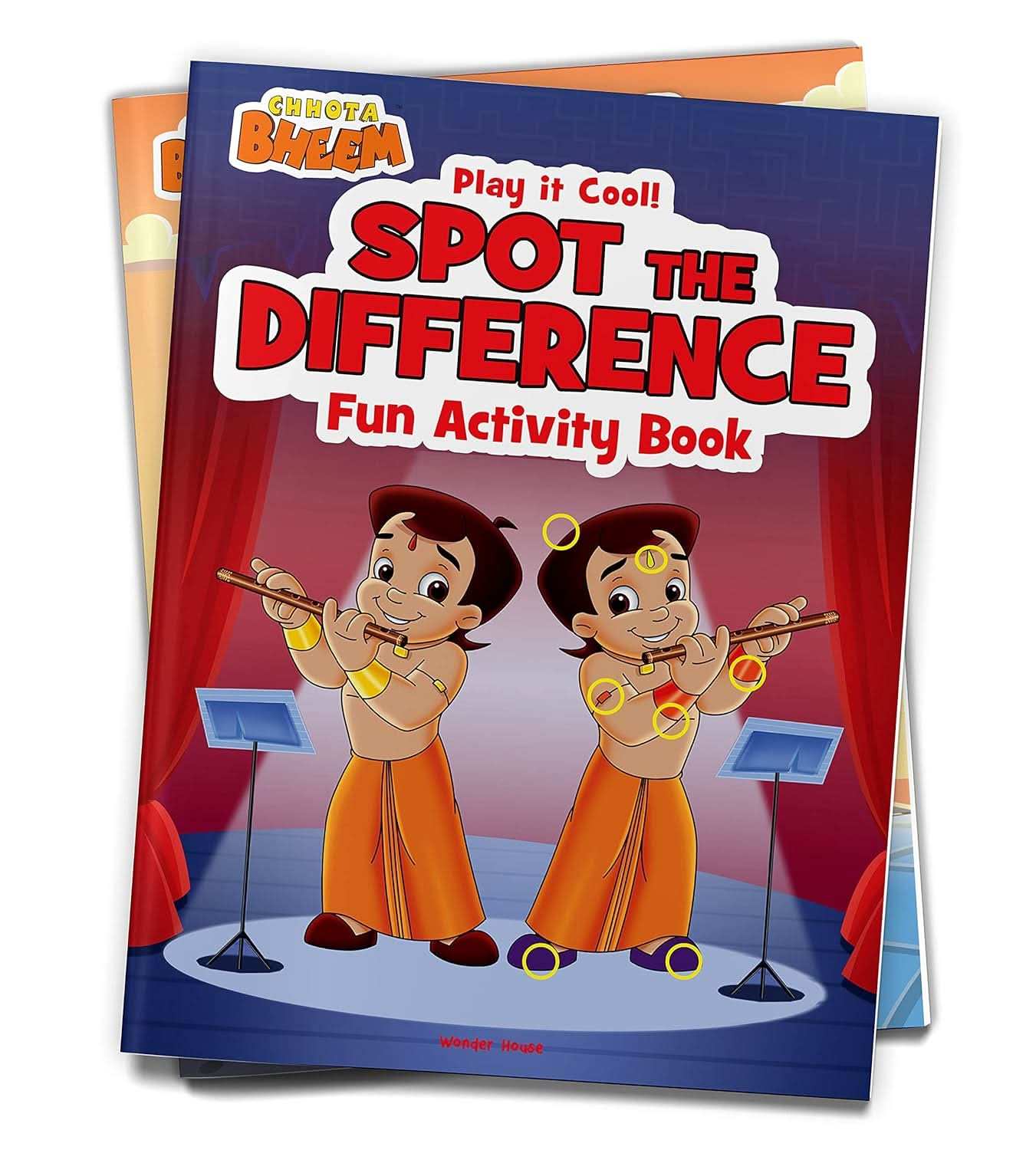 Chhota Bheem - Play It Cool! Spot The Difference  - Fun Activity Book
