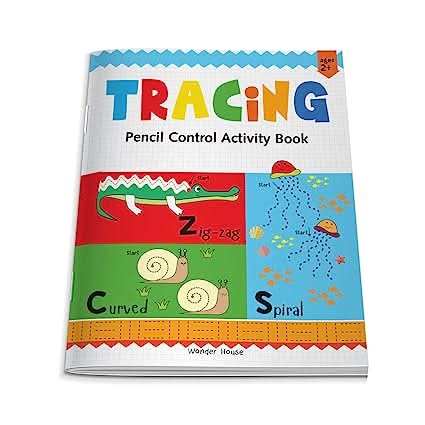 Preschool Activity Book - Tracing - Pencil Control Activity Book For Kids