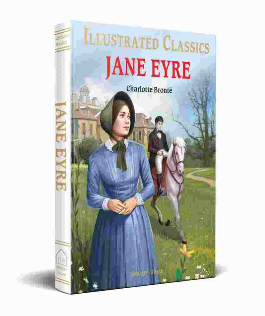 Jane Eyre : Illustrated Abridged Children Classic English Novel With Review Questions (Hardback)