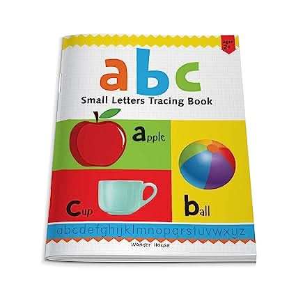 Preschool Activity Book - Abc - Small Letters Tracing Book For Kids