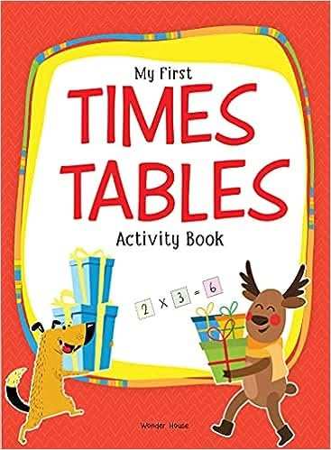 My First Times Tables Activity Book - Multiplication Tables From 1 - 20 ...