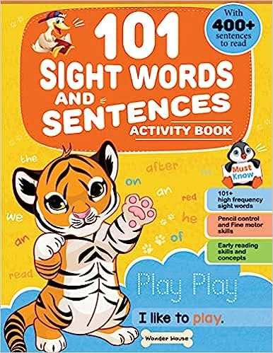 101 Sight Words And Sentence (With 400+ Sentences To Read) - Activity Book For Children