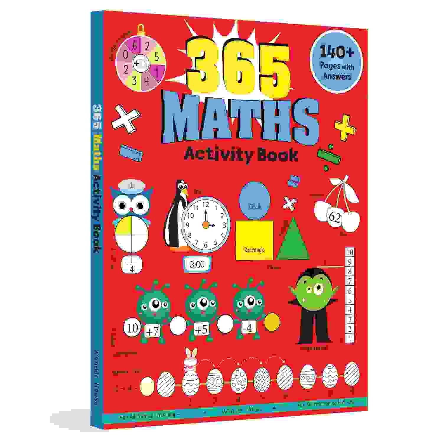 365 Maths Activity Book�For Kids: Age 5+