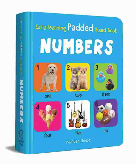 Early Learning Padded Book Of Numbers  : Padded Board Books For Children