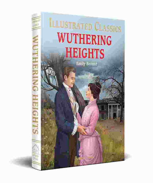 Wuthering Heights: Illustrated Abridged Children Classic English Novel With Review Questions (Hardba