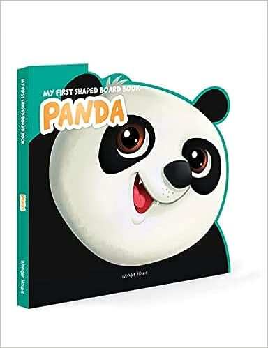 My First Shaped Board Book - Panda, Die-Cut Animals, Picture Book For Children