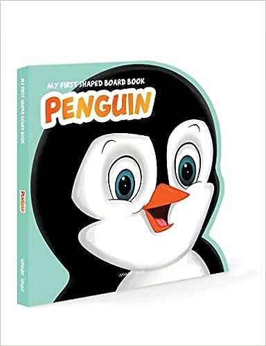 My First Shaped Board Book - Penguin, Die-Cut Animals, Picture Book For Children