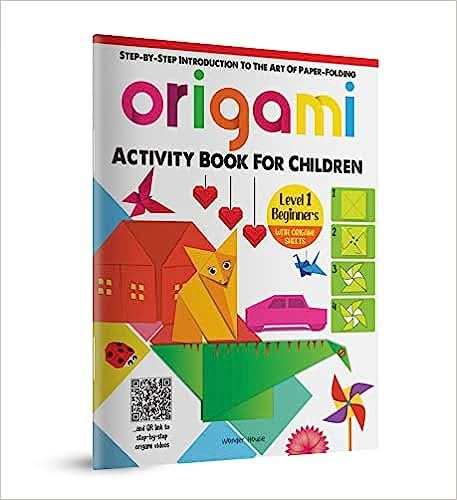 Origami - - Activity Book For Children - Level 1 - Beginners