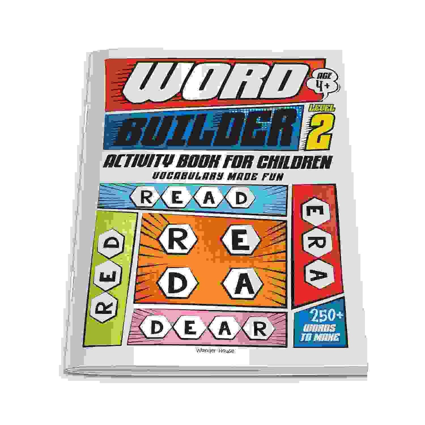 Word Builder Activity Book For Children - Make Meaningful Words With The Given Letters - Level 2