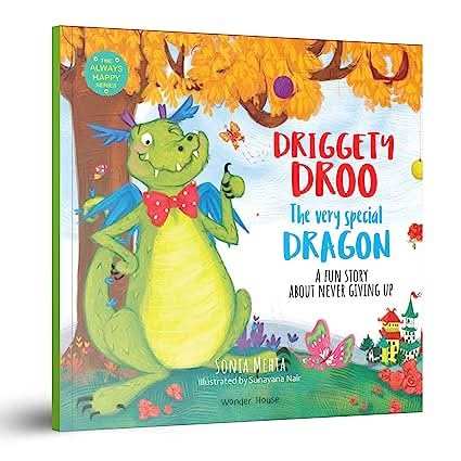 Always Happy Series - Driggety Droo The Very Determined Dragon
