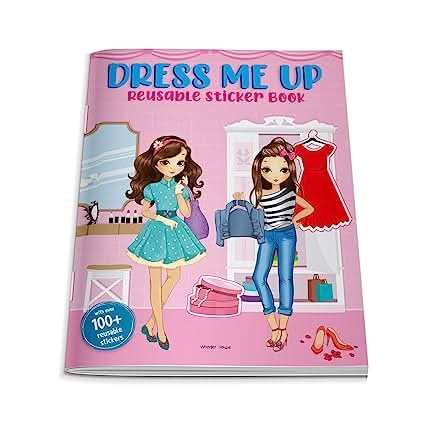 Dress Me Up Reusable Sticker Book