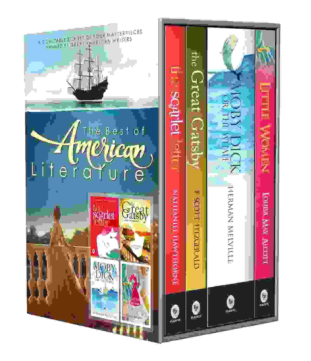 The Best Of American Literature (Box-Set Of 4 Books)