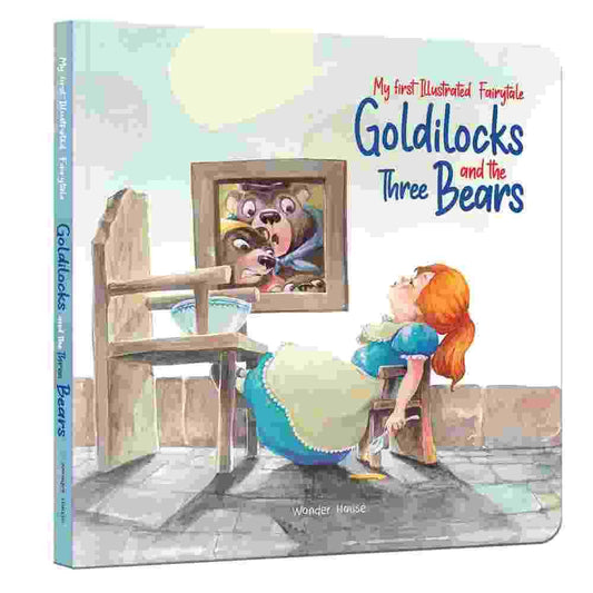 My First Illustrated Fairytale Board Book - Goldilocks And The Three Bears Board Book