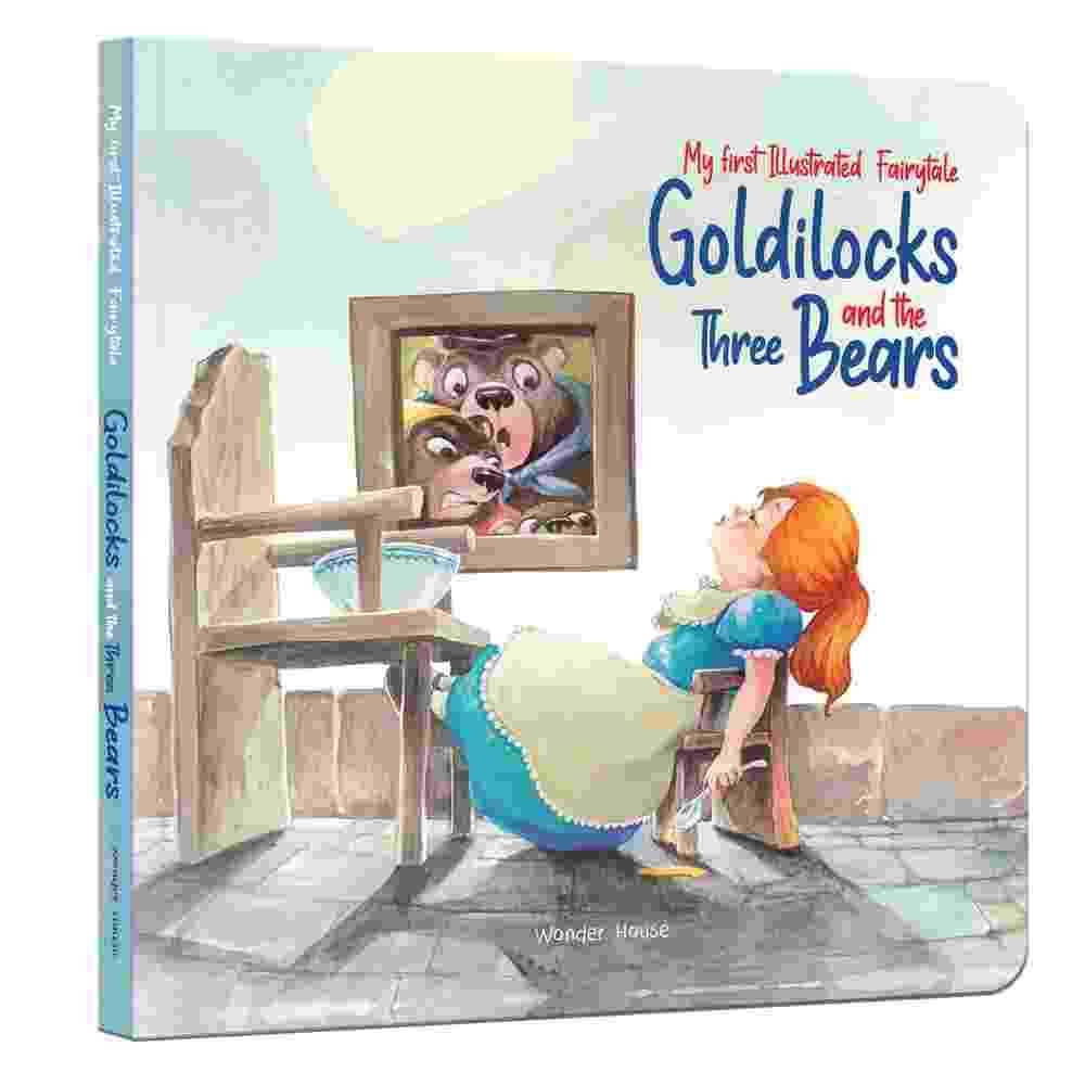 My First Illustrated Fairytale Board Book - Goldilocks And The Three Bears Board Book