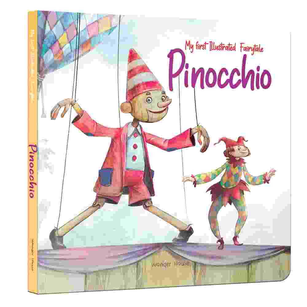 My First Illustrated Fairytale Board Book - Pinocchio Board Book