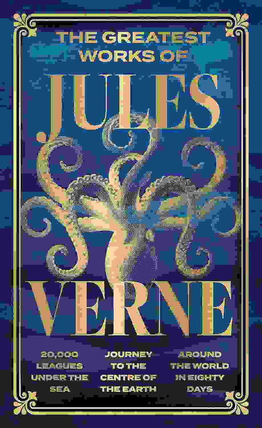The Greatest Works Of Jules Verne (Deluxe Hardbound Edition)