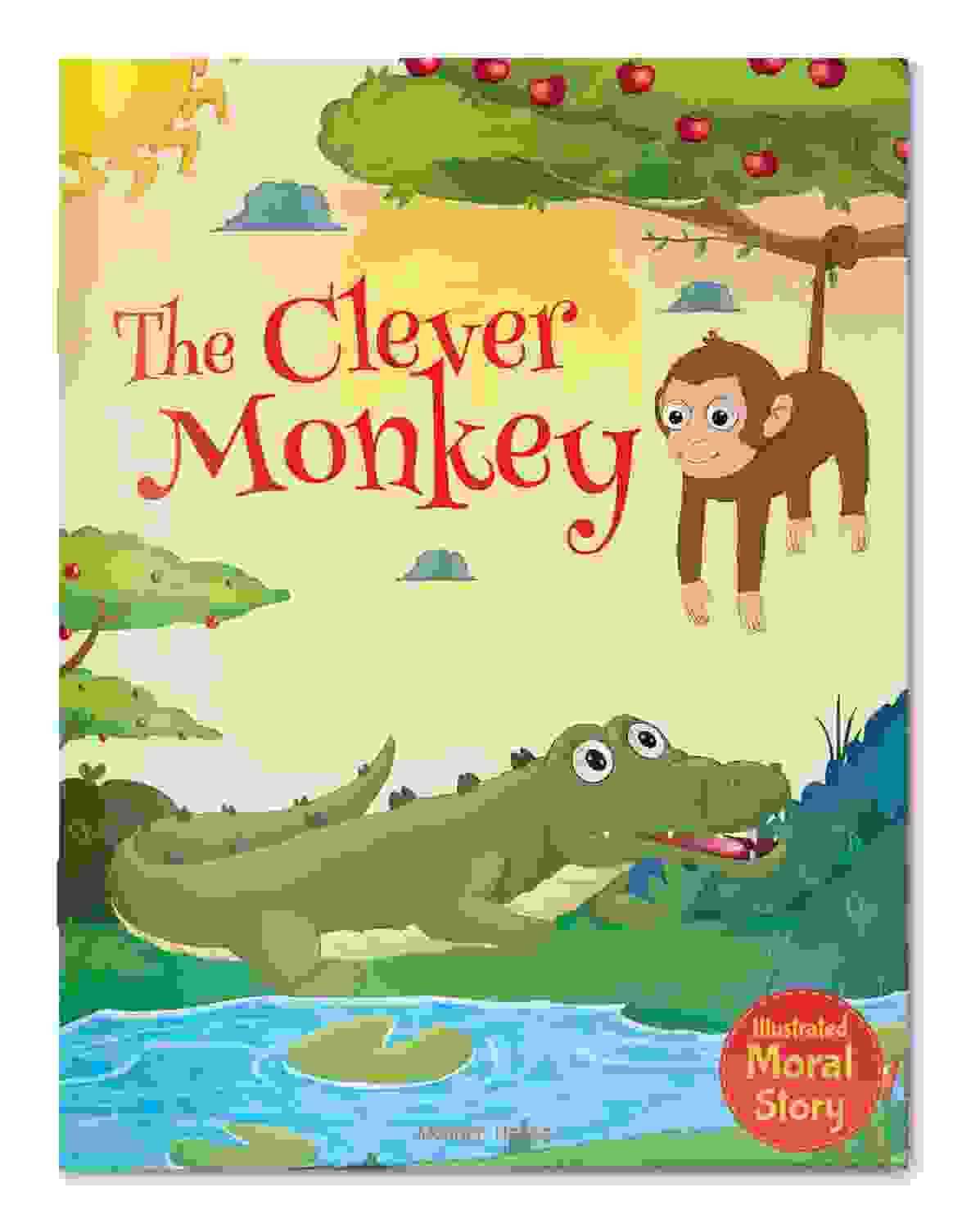 The Clever Monkey - Illustrated Moral Story For Children