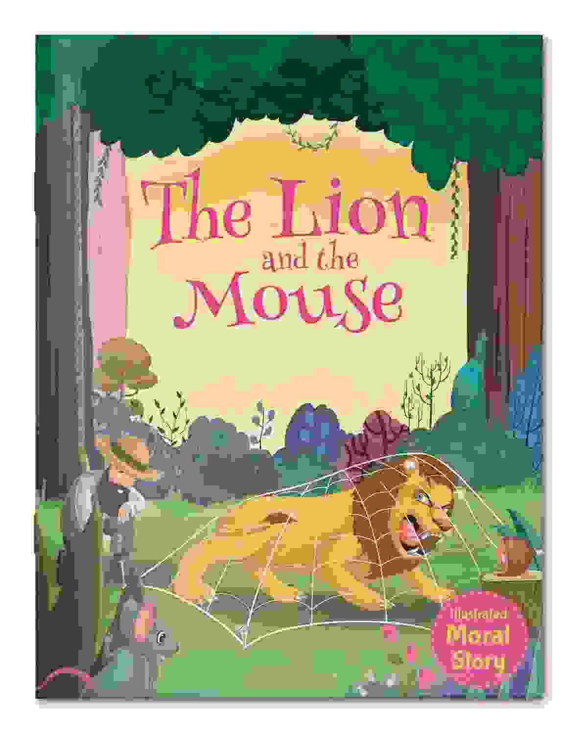 The Lion And The Mouse - Illustrated Moral Story For Children