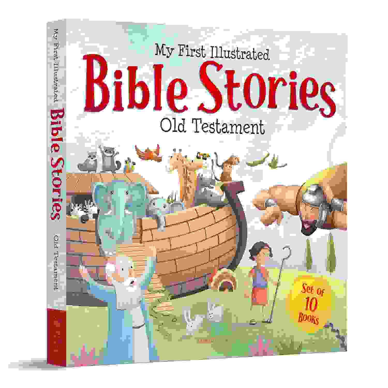 My First Illustrated Bible Stories Old Testament (Boxed Set Of 10 Books)