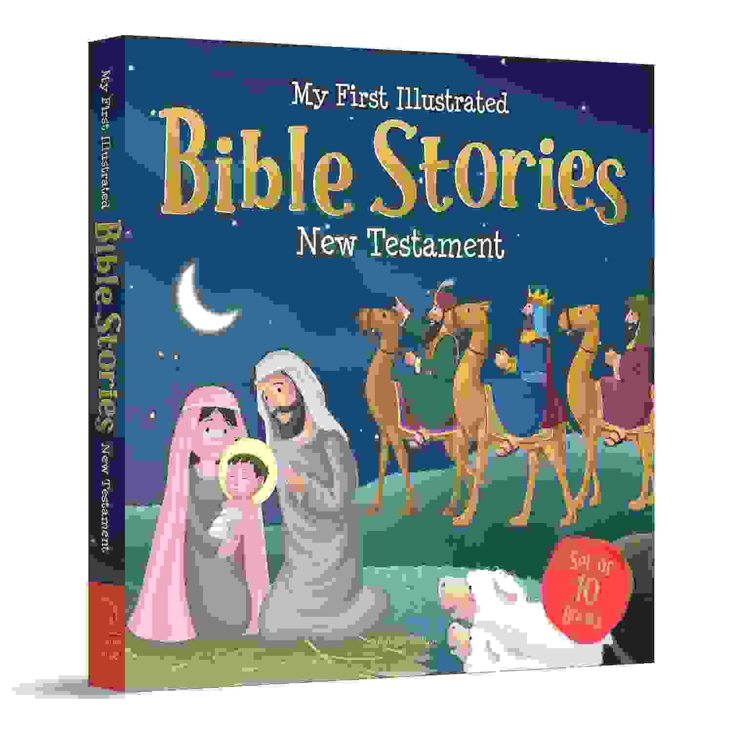 My First Illustrated Bible Stories New Testament (Boxed Set Of 10 Books)