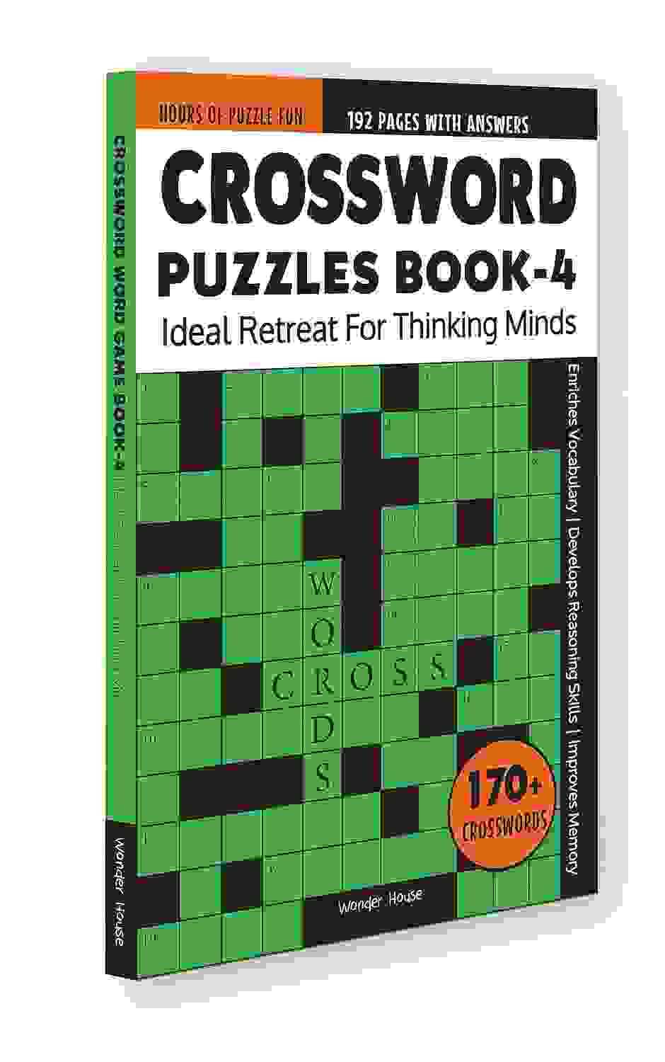 Crossword Puzzles Book 4 : Ideal Retreat For Thinking Minds