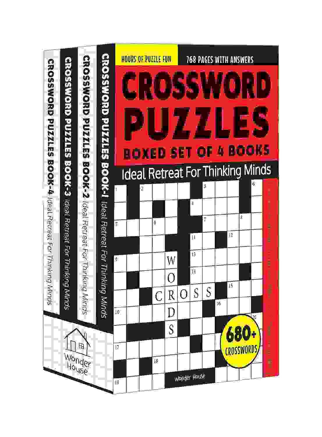 Crossword Puzzles Boxed Set (4 Books)