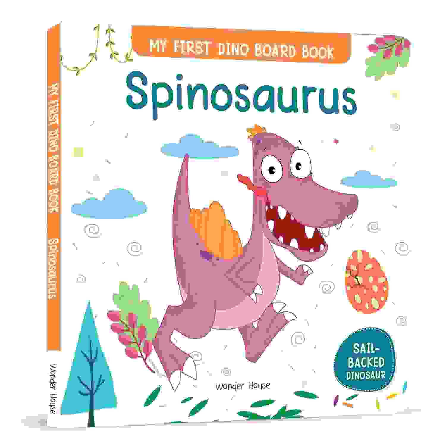 Spinosaurus : My First Dino Board Book - Illustrated Dino Picture Book For Children
