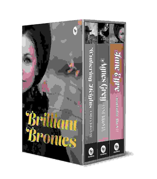 Brilliant Brontes Boxed Set (Jane Eyre, Wuthering Heights & Agnes Grey) Set Of 3 Books