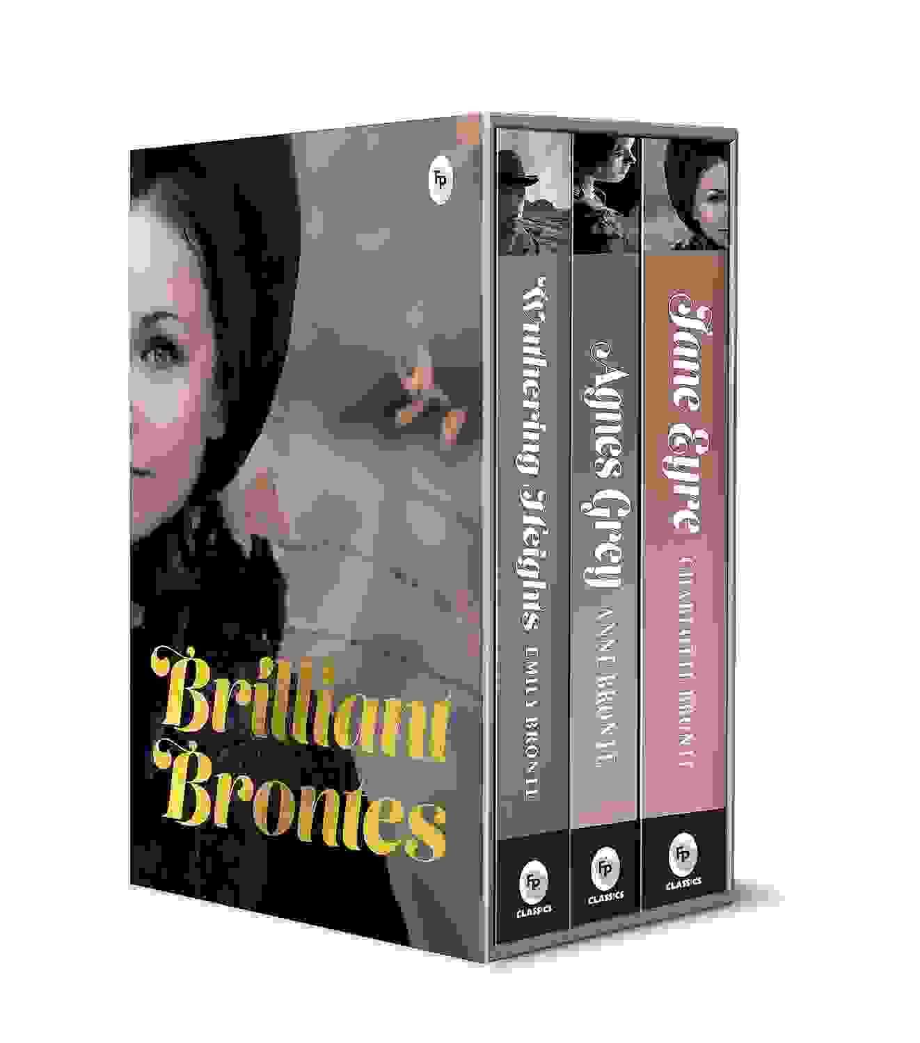 Brilliant Brontes Boxed Set (Jane Eyre, Wuthering Heights & Agnes Grey) Set Of 3 Books