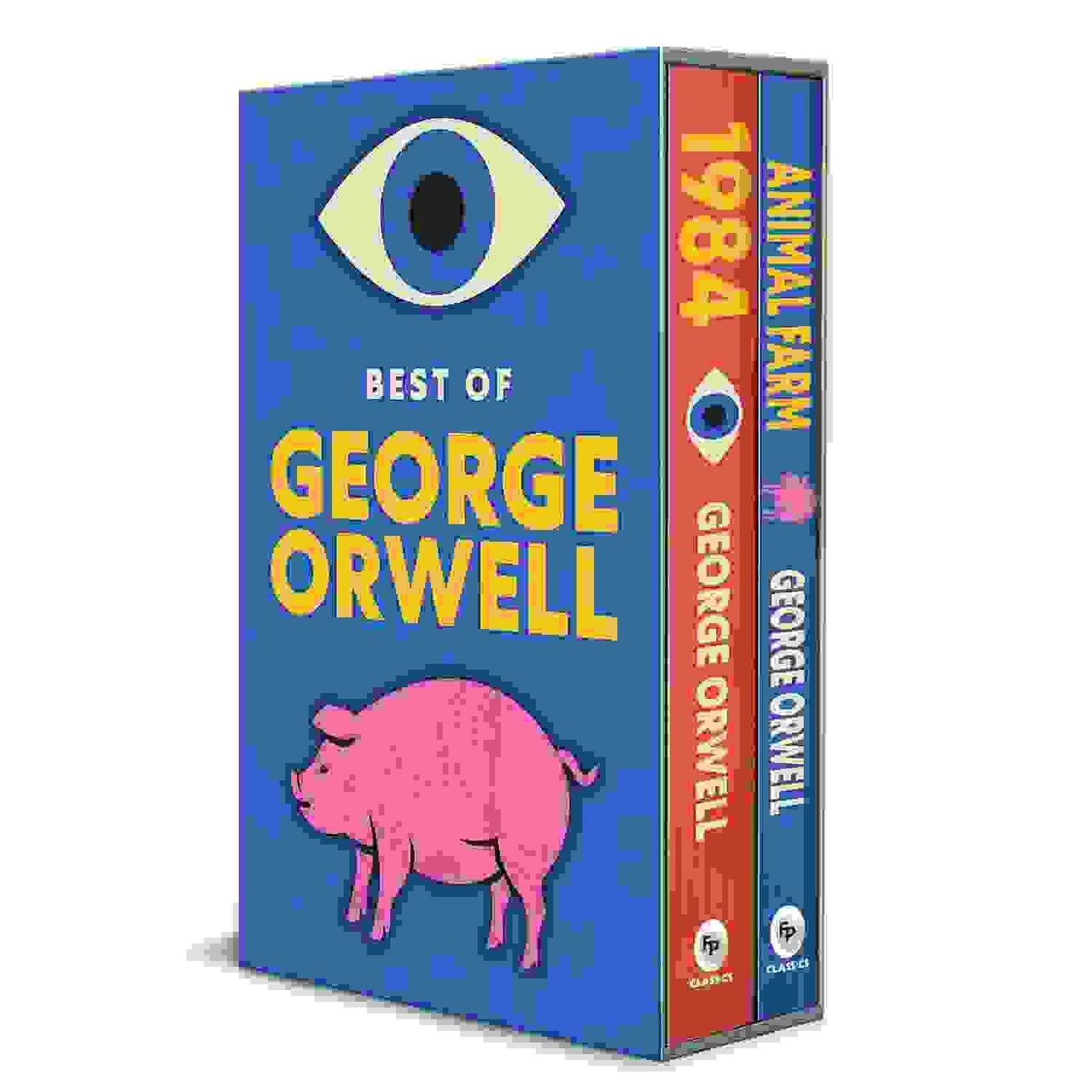Best Of George Orwell Boxed Set (Animal Farm & 1984) Set Of 2 Books