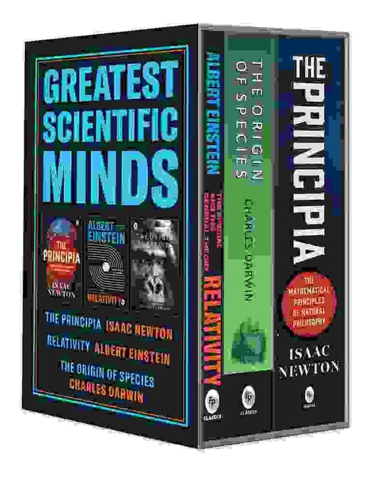 Greatest Scientific Minds (Boxed Set Of 3): Charles Darwin, Albert Einstein, Isaac Newton - Origin O