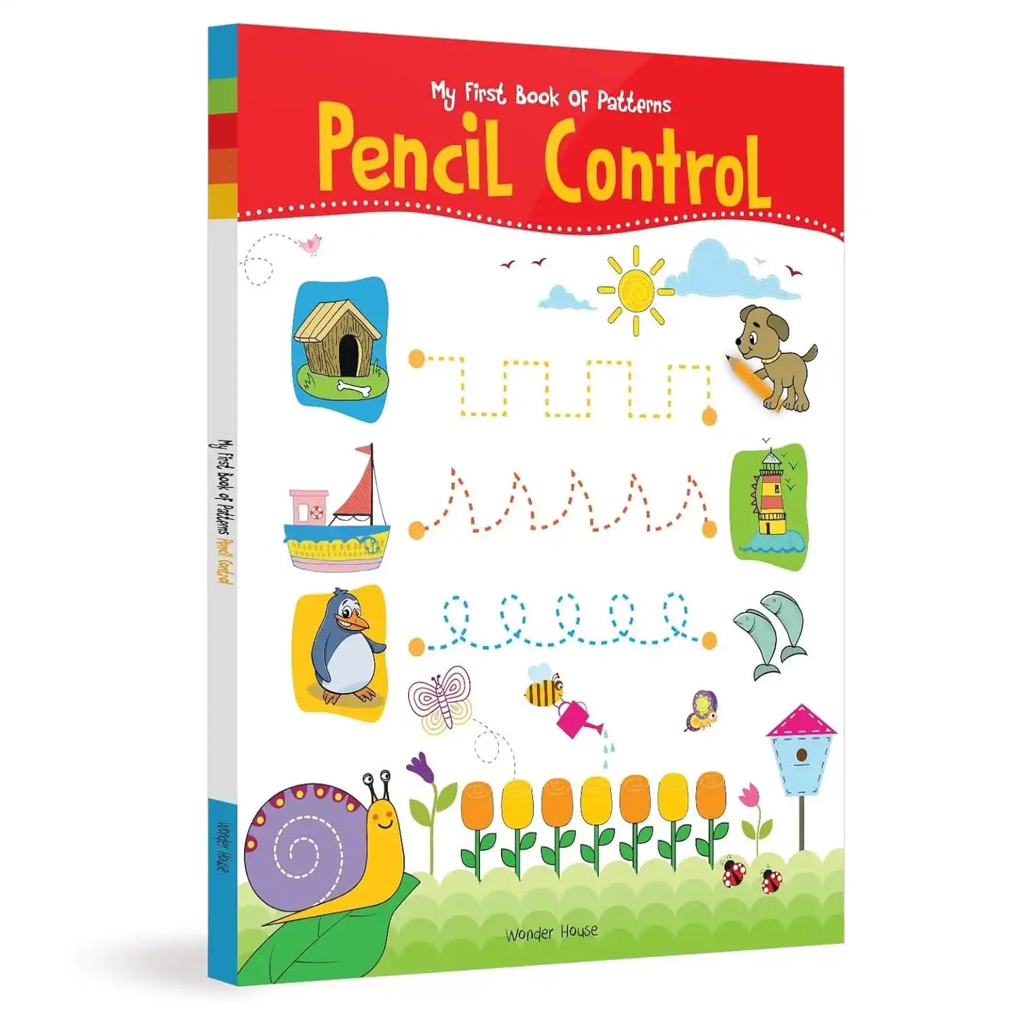 My First Book Of Patterns Pencil Control - Patterns Practice Book For Kids (Pattern Writing)