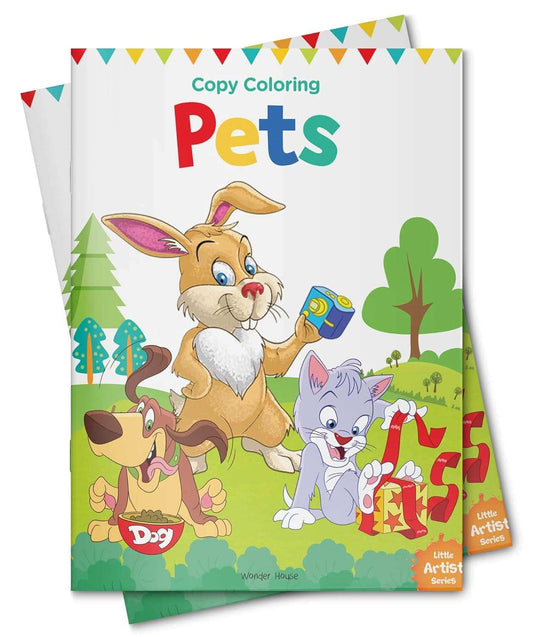 Little Artist Series Pets - Copy Colour Books