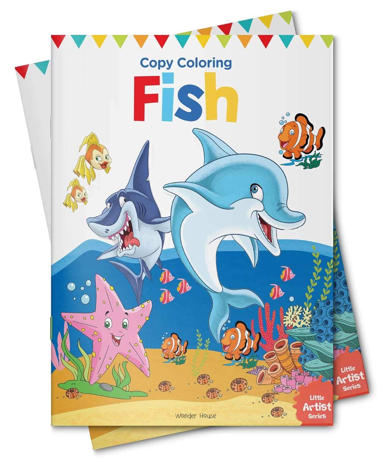 Little Artist Series Fish - Copy Colour Books