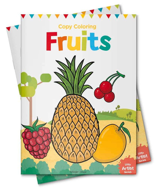 Little Artist Series Fruits - Copy Colour Books