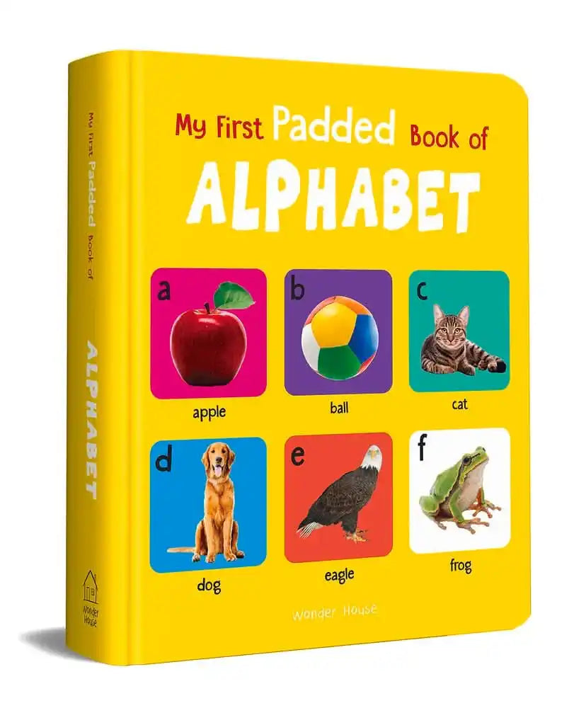 My First Padded Book Of Alphabet - Early Learning Padded Board Books For Children