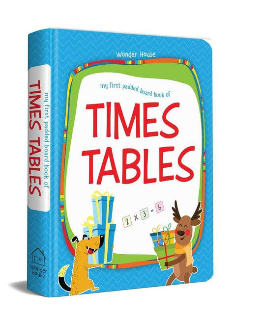 My First Padded Board Books Of Times Table - Multiplication Tables From 1 - 20