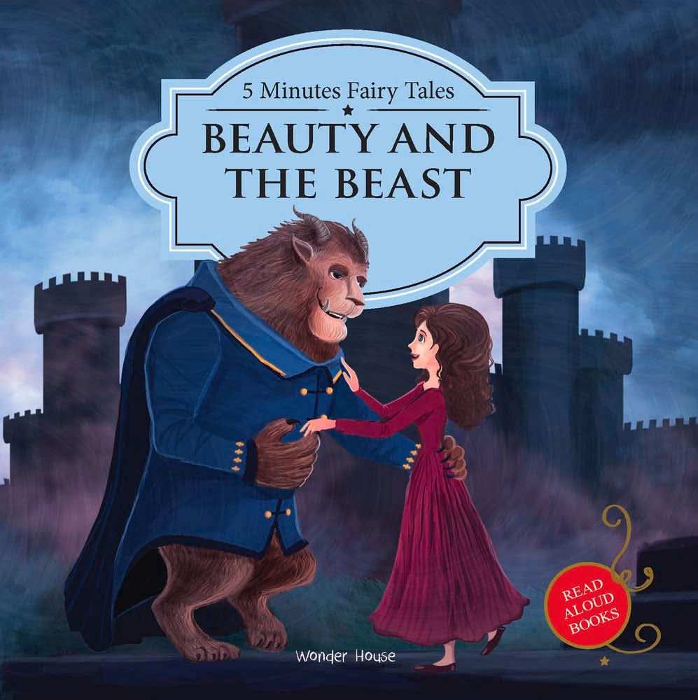 5 Minutes Fairy Tales Beauty And The Beast  - Abridged Fairy Tales For Children (Abridged And Retold)