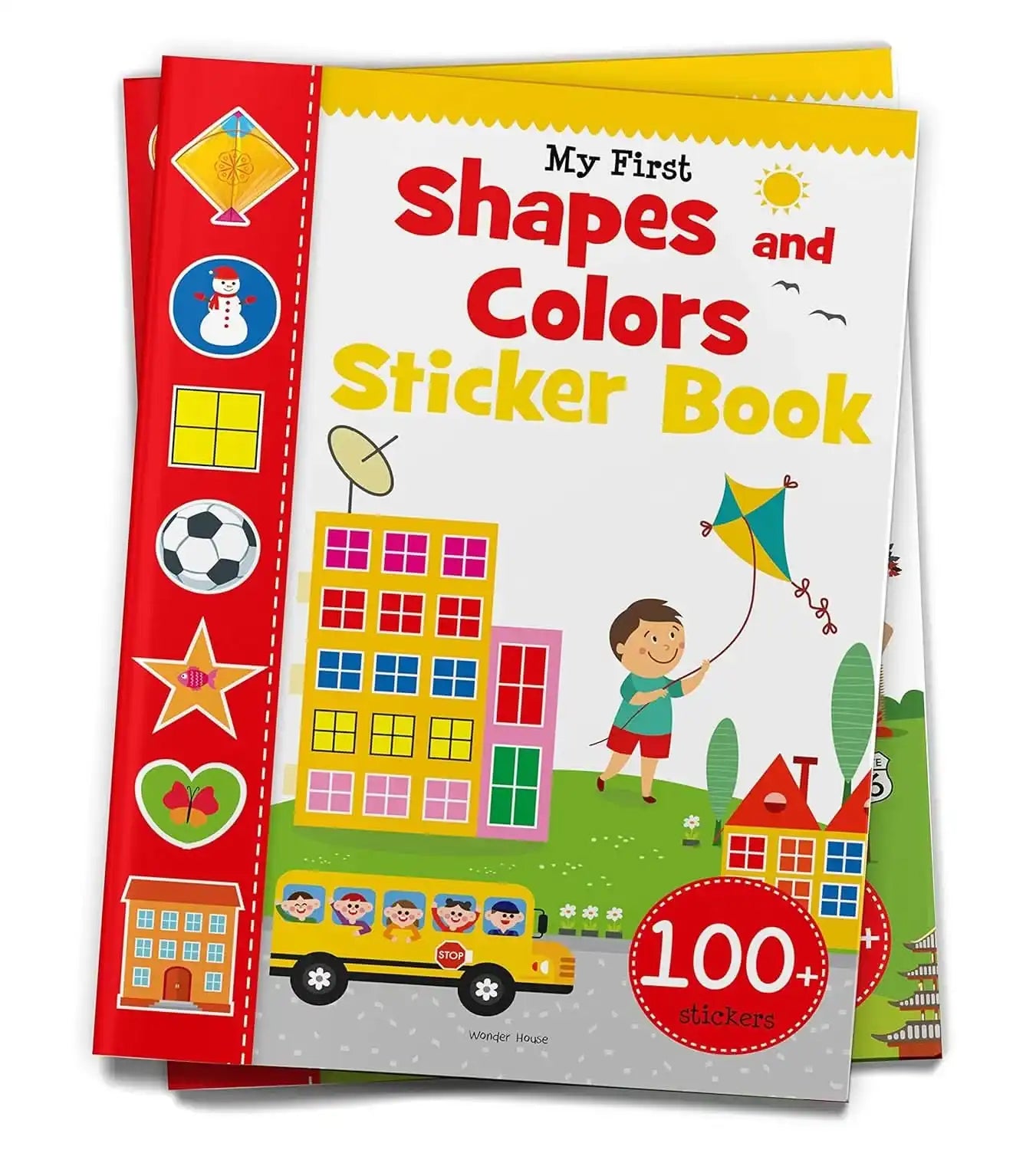 My First Shapes And Colours Sticker Book - Exciting Sticker Book With 100 Stickers