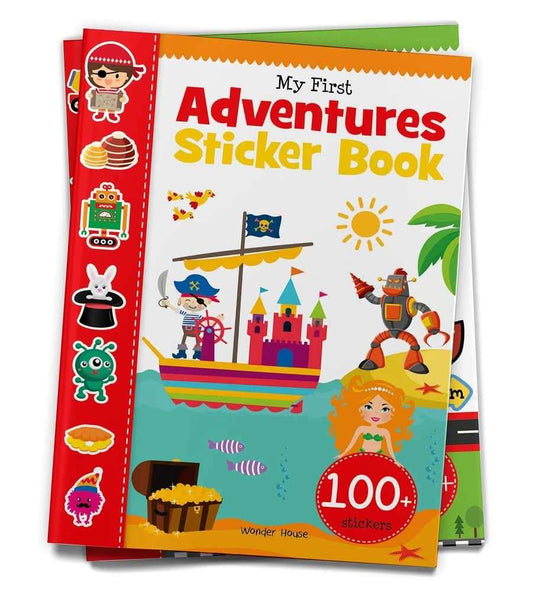 My First Adventures Sticker Book - My First Sticker Books