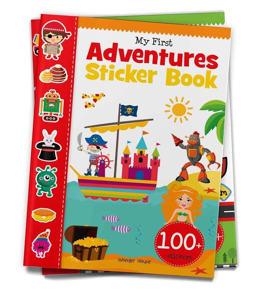 My First Adventures Sticker Book - My First Sticker Books