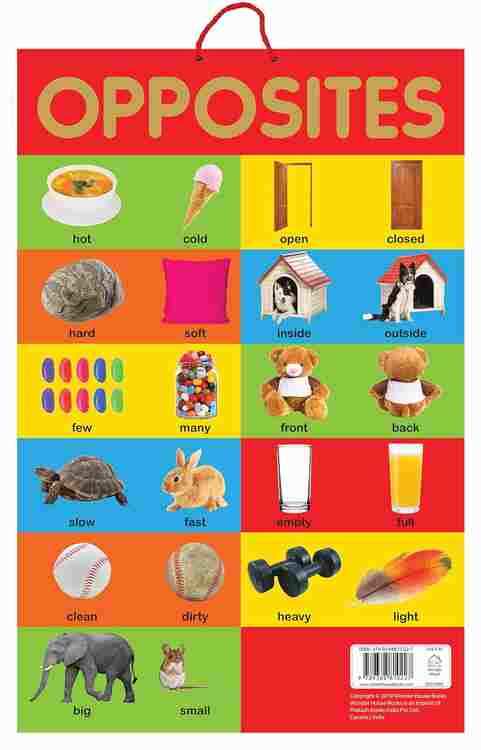Opposites - Early Learning Educational Posters For Children: Perfect For Kindergarten, Nursery And H