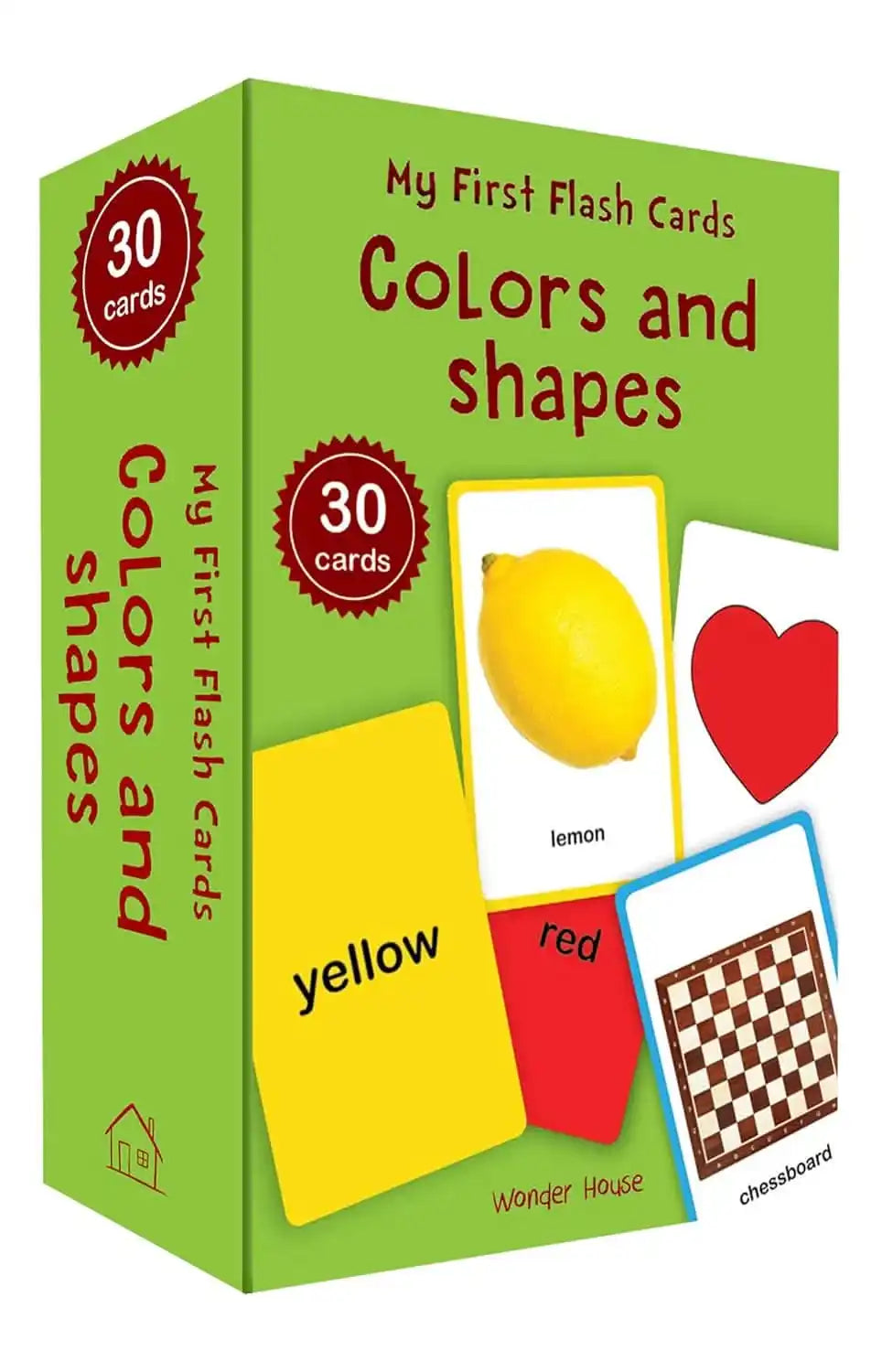 My First Flash Cards Colors And Shapes   - 30 Early Learning Flash Cards For Kids