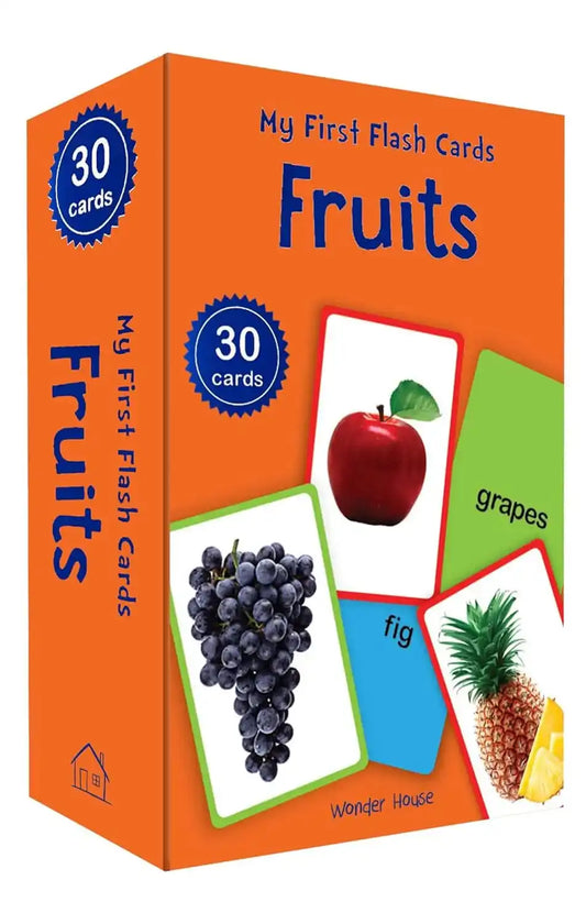 My First Flash Cards Fruits  - 30 Early Learning Flash Cards For Kids