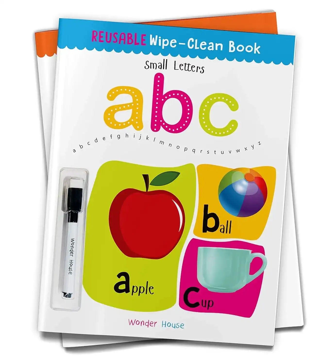 Reusable Wipe And Clean Book - Small Letters  - Write And Practice Small Letters