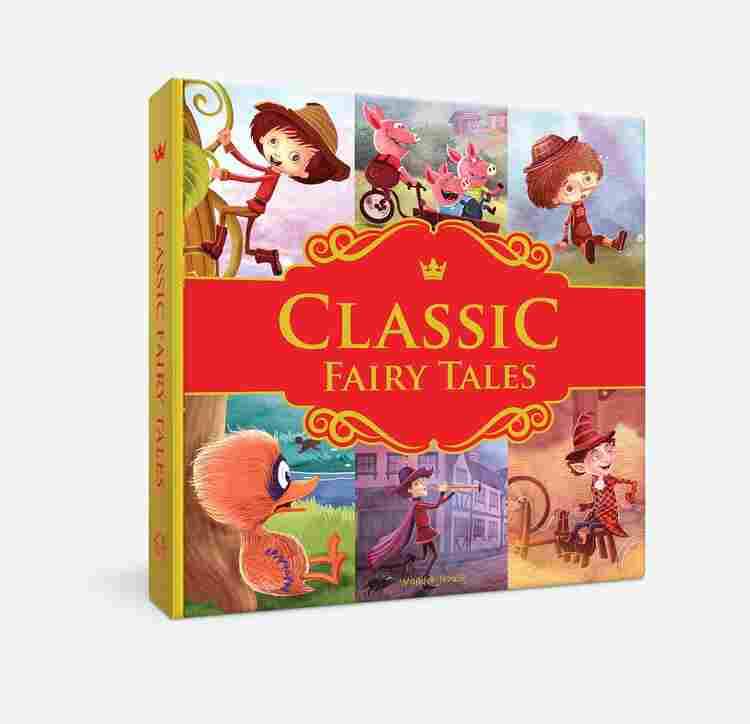 Classic Fairy Tales: Ten Traditional Fairy Tales For Children (Abridged And Retold With Large Font F