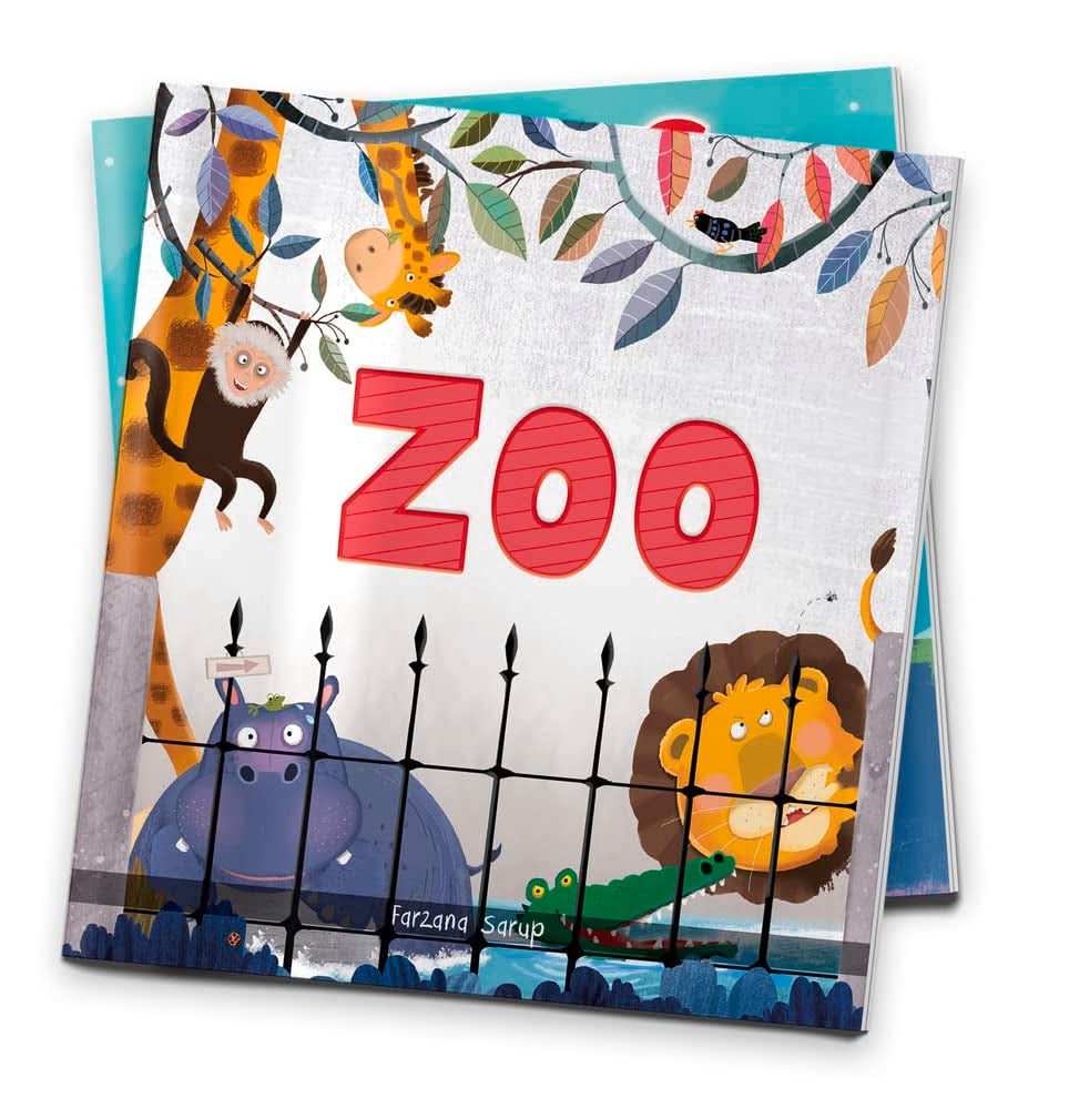 Zoo - Illustrated Book On Zoo Animals