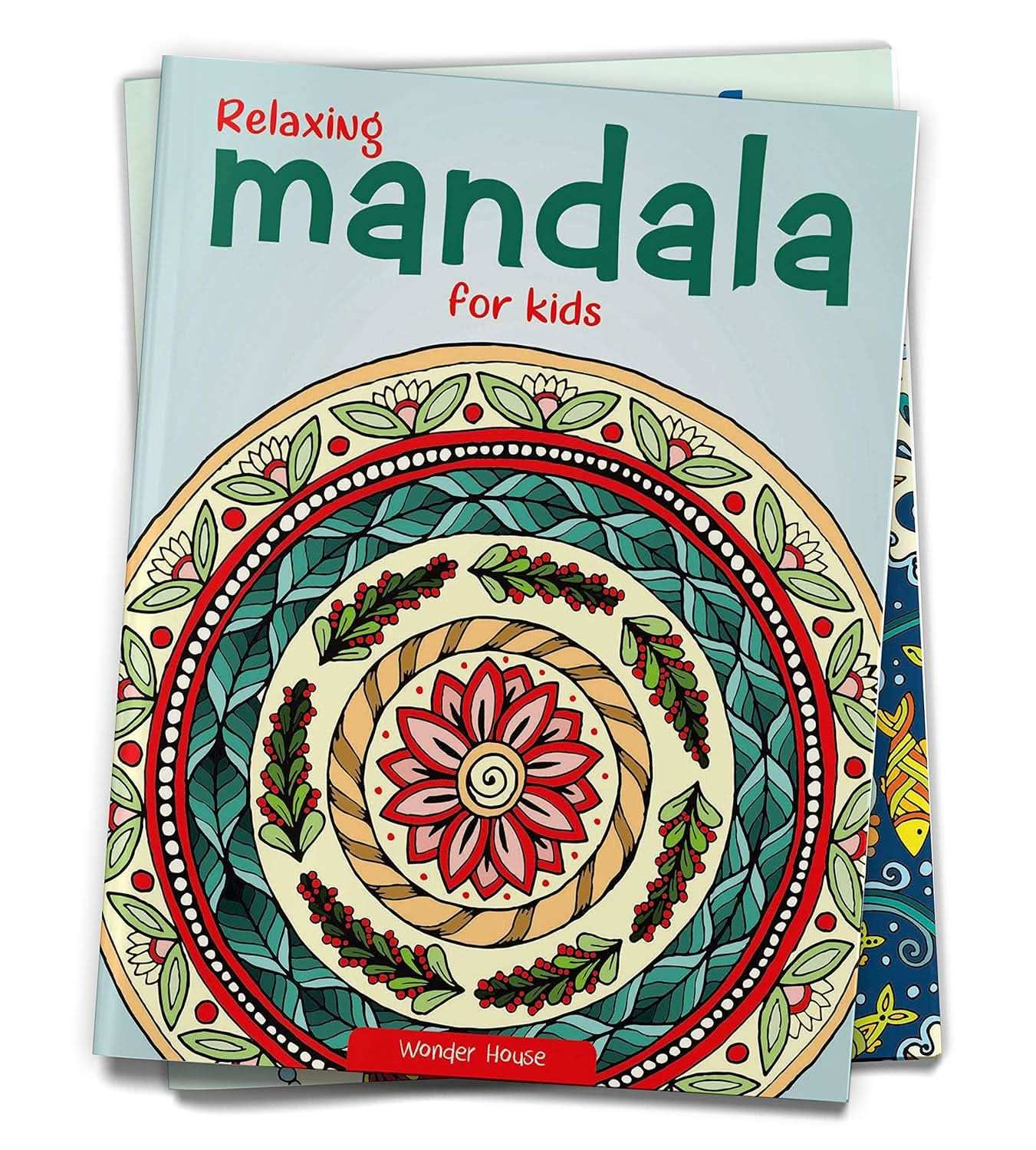 Relaxing Mandala For Kids  - Coloring Book To Improve Concentration And Relaxation
