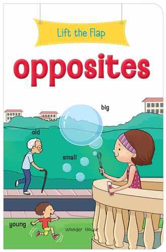 Lift The Flap - Opposites : Early Learning Novelty Board Book For Children